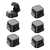 6 Pack Magnetic Cable Clips Magnetic Cord Organizer Adhesive Wire Holder