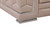 Homeroots Living Room Modern Beige Leather Chair, Beige, 29-38 Inches Height