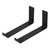 2Pack Wall Mounted Shelf Bracket 