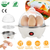 Electric Egg Cooker 7-Capacity BPA-Free Hard-Boiled Egg Maker 