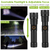 Tactical LED Flashlight Zoomable Rechargeable 