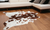 6' X 7' White Cowhide Cowhide Print Area Rug