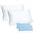 2 Pack Shredded Memory Foam Pillows Adjustable