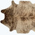 Homeroots Decor Zebu Cowhide Rug, 72 inch x 84 inch