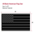 All Black American Flag 