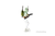 Swarovski (5619210) Star Wars Boba Fett 4.87 Inch Colored Crystal Figurine