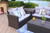 118.56" X 31.59" X 14.82" Brown 6-Piece Patio Conversation Set with Cushions and Storage Boxs - 4512839444970
