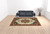 Homeroots Home Decor 10' x 13' Oriental Area Rug, Red and Ivory, Power Loom Stain Resistant