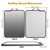 2Pcs Double Sided Cutting Board 