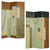 Homeroots Home Decor 1 x 48 x 72 3 Panel Wood Canvas Screen, Multi Color