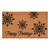 24" X 36" Brown And Black Christmas Merry Christmas Outdoor Coir Door Mat