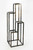 48" Black And Gold Metal Garden Accents Accessories