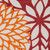 Homeroots Home Decor 10' x 13' Red Floral Non-Skid Indoor Outdoor Area Rug, Red, 10x13 Feet