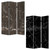 Homeroots Home Decor Multi Color Wood Canvas Black Marble Screen, Multi Color, 1 Inch x 48 Inch x 72 Inch
