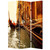Homeroots Home Decor Venice Screen, Multi Color, Wood Canvas, 1 x 48 x 72 inches