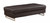 Homeroots Living Room 63" x 32" x 19" Brown Ottoman