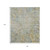 8' X 10' Blue Abstract Hand Knotted Area Rug
