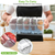 Ice Chilled Condiment Caddy Serving Tray 
