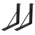 2Pack Wall Mounted Shelf Bracket 