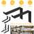 2Pack Wall Mounted Shelf Bracket 