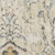 7' X 10' Ivory Floral Distressed Area Rug