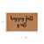 17" X 29" Brown And Natural Fall Happy Fall Y'all Outdoor Coir Door Mat