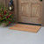 24" X 36" Brown And Pink Christmas Merry and Bright Outdoor Coir Door Mat