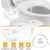 Bidet Fresh Water Spray No Electric Mechanical Bidet Toilet Seat 