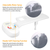 Bidet Fresh Water Spray No Electric Mechanical Bidet Toilet Seat 