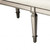 Homeroots Living Room Silver Mirrored Bench