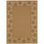 Homeroots Beige Stain Resistant Outdoor Indoor Outdoor Area Rug 9' x 13'