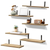 6 Sets Floating Shelves 