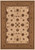 8’ x 11’ Cream and Tan Ornate Border Area Rug - 808230053816