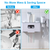Multifunctional Wall Mount Toothbrush Holder Rack 