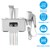 Multifunctional Wall Mount Toothbrush Holder Rack 