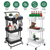 3 Tier Rolling Utility Cart Movable Storage 