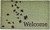 17" X 29" Brown And Green Fall Leaves Welcome Outdoor Coir Door Mat