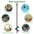 4 Pack Heavy Duty Ground Auger Stakes 