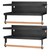 2Pcs Magnetic Spice Racks for Refrigerator 