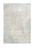 8' X 10' Blue Abstract Hand Knotted Area Rug