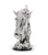 11" Silver Glass Figurine Tabletop Sculpture