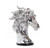 11" Silver Glass Figurine Tabletop Sculpture