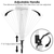 63in Adjustable Garden Leaf Rake