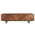 Homeroots 71” Contemporary Media TV Stand, Warm Honey Walnut Finish