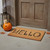 17" X 29" Black And Natural Halloween Halloween Hello Outdoor Coir Door Mat