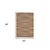 5' X 8' Tan and Red Geometric Flatweave Handmade Area Rug