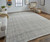 8' X 10' Ivory Tan And Gray Hand Woven Area Rug