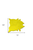 72" X 84" Yellow Cowhide - Rug