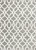 Homeroots Home Decor 8'x11' Grey Ivory Machine Woven Ogee Indoor Shag Area Rug, Grey Ivory, Machine Woven