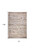 7' X 9' Gray and Brown Oriental Non Skid Area Rug